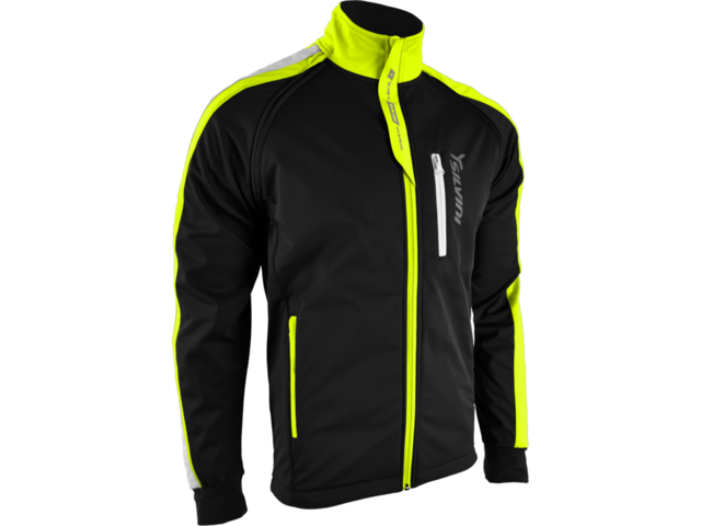 SILVINI SOFTSHELL BUNDA PÁNSKÁ MUTTA MJ426 black-fluo