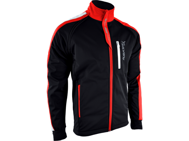 SILVINI SOFTSHELL BUNDA PÁNSKÁ MUTTA MJ426 black-red