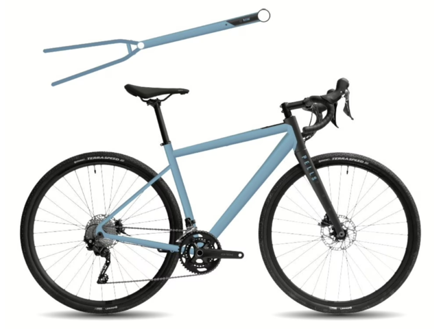 Gravel kolo PELLS Raw 4 Blue Jeans