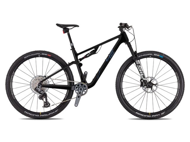 Celoodpružené kolo 4EVER SONNIC GX shiny black / hologram