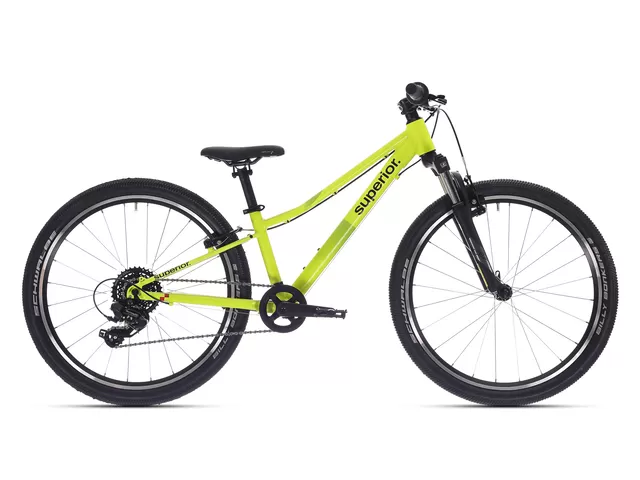 Dětské kolo SUPERIOR RACER 24 matte radioactive yellow 2026
