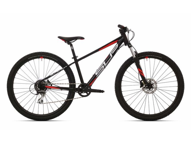 Juniorské kolo SUPERIOR RACER XC 27 DB 2020 MATTE BLACK/WHITE/TEAM RED