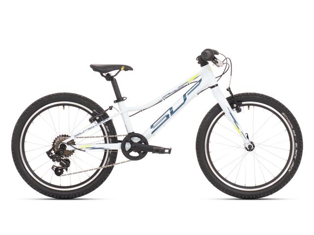 Dětské kolo SUPERIOR RACER XC 20 Gloss White/Blue/Neon Yellow