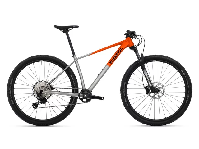 Horské kolo SUPERIOR XP 6.2 Gloss Brushed Alu / Red