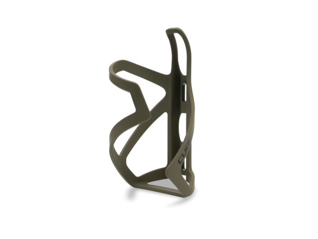 Košík na láhev CUBE pravý  matt dustyolive´n´glossy black