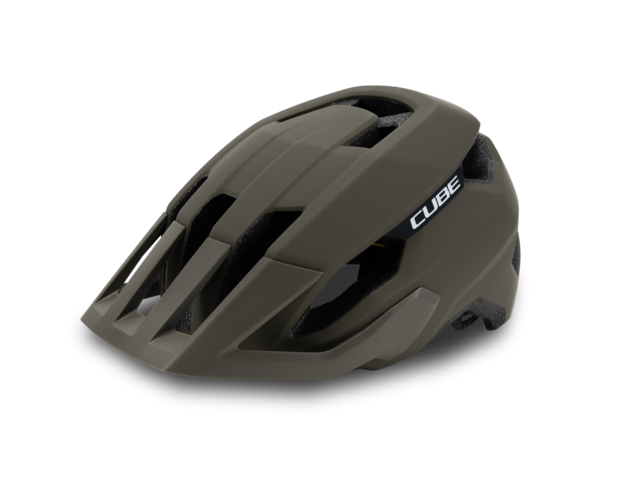 Přilba CUBE STRAY TM olivová