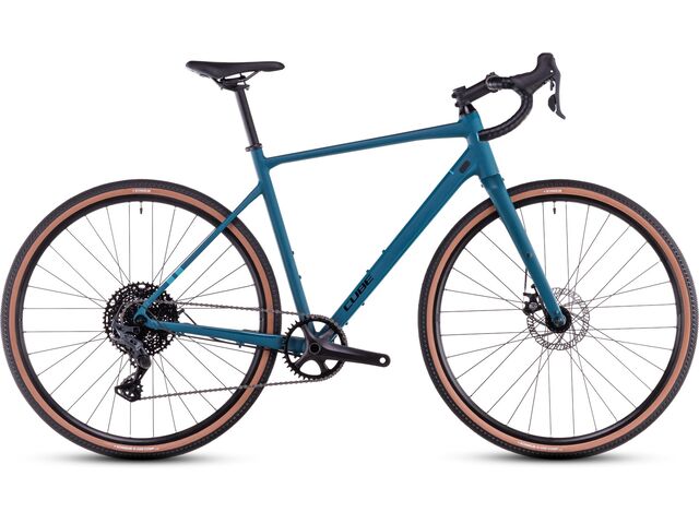 Gravel kolo CUBE NUROAD ONE poseidongreen´n´black 2025