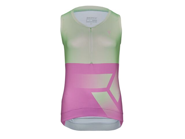 Silvini dámské top tílko WD2034 Escolca green-blush