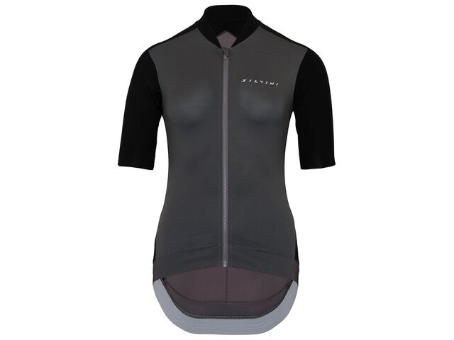 Dámský dres Silvini WD2404 Stelvia black-ruby