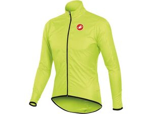 Castelli - pánská větrovka Squadra, žlutá fluo