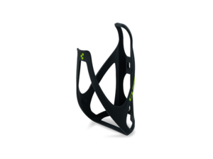 Košík na láhev CUBE matt black´n´green