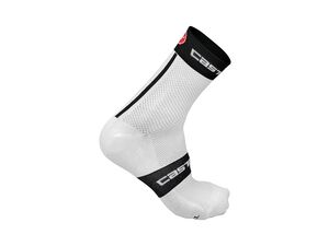 Castelli - pánské ponožky Free 9 cm, white