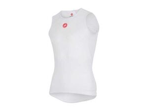 Pánské funkční prádlo bez rukávů CASTELLI Pro Issue, white
