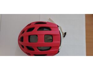 CYKLISTICKÁ HELMA Carrera EDGE červeno bílá mat