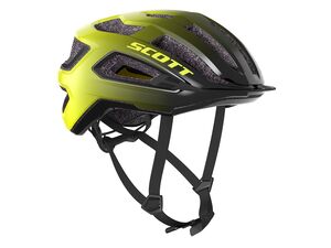 Přilba SCOTT ARX MTB PLUS black/radium yellow