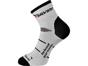 cyklistické ponožky SILVINI ORATO UA445 white