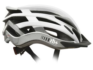 Cyklistická helma RH+ 2in1, shiny white/shiny silver/shiny medium silver