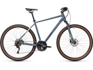 Krosové kolo CUBE NATURE PRO 2021 blue n green