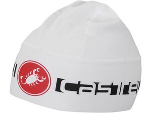 Castelli - čepice Thermo Skully, bílá
