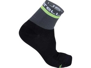 Castelli - pánské ponožky Volo 9 cm, black