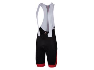 Castelli - pánské kalhoty Velocissimo s vložkou, black/red