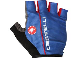 Castelli - pánské rukavice Circuito, surf blue/red