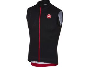 Pánský dres bez rukávů CASTELLI Entrata 3 FZ, light black