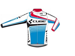 dres CUBE TEAMLINE dlouhý rukáv