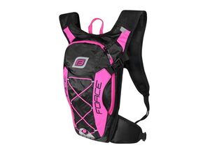 FORCE batoh ARON 10L černo-růžový