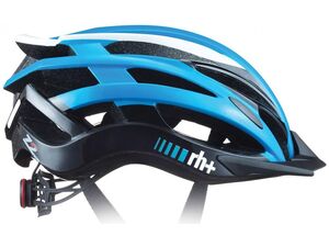 Cyklistická helma RH+ 2in1, shiny salina azure/shiny white/shiny black