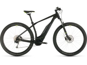 Horské elektrokolo CUBE ACID HYBRID ONE 29 500 2020 black´n´green