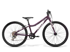 dětské kolo AMULET 24 FUN cherry red/silver 2023