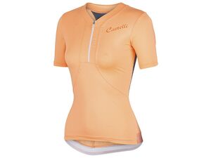Castelli – dámský dres Bellissima, light orange