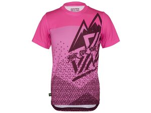 Dětský dres Silvini CD2283 Denni plum-pink