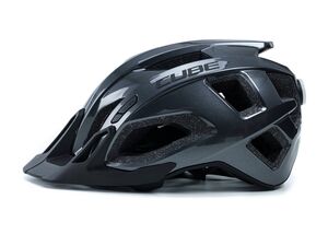 Přilba CUBE QUEST glossy iridium black