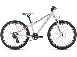 Dětské kolo CUBE ACCESS 240 2019 white´n´redn´coral