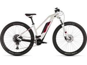 Horské elektrokolo CUBE ACCESS HYBRID PRO 27,5 500 TRAPEZE 2020 white´n´berry