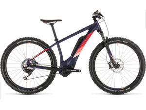 Horské kolo CUBE ACCESS HYBRID RACE 500 27,5 2019 darkviolet´n´rose