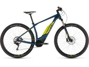 Horské kolo CUBE ACID HYBRID PRO 400 29 2019 darkblue´n´lime