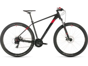 Horské kolo CUBE AIM 29 2020 black´n´red