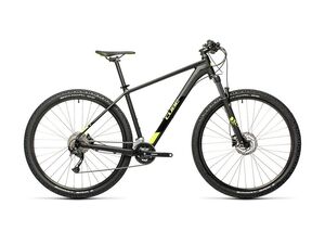 Horské kolo CUBE AIM EX 27,5 2021 black´n´flashyellow