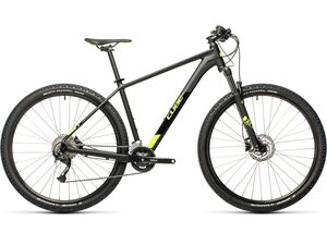 Horské kolo CUBE AIM EX 29 2021 black´n´flashyellow