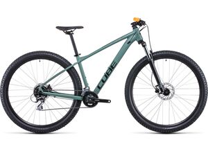 Horské kolo CUBE AIM PRO 27,5 2022 olive´n´orange