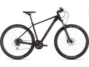 Horské kolo CUBE AIM RACE 29 2019 black´n´red