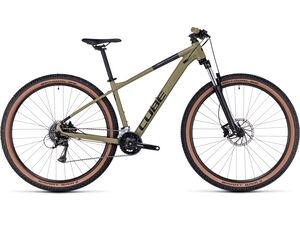 Horské kolo Cube AIM RACE olive´n´black 2024