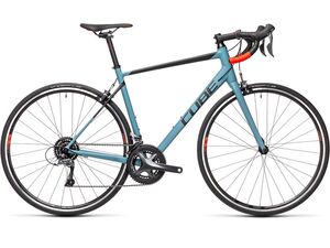 Silniční kolo CUBE ATTAIN 2021 greyblue´n´red