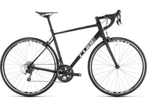 Silniční kolo CUBE  ATTAIN RACE 2019 black´n´white