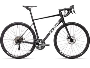 Silniční kolo CUBE ATTAIN RACE 2021 black´n´white
