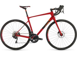Silniční kolo CUBE ATTAIN GTC SL 2020 red´n´orange