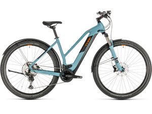 Elektrokolo CUBE CROSS HYBRID RACE ALLROAD 500 TRAPEZE 2020 blue´n´orange